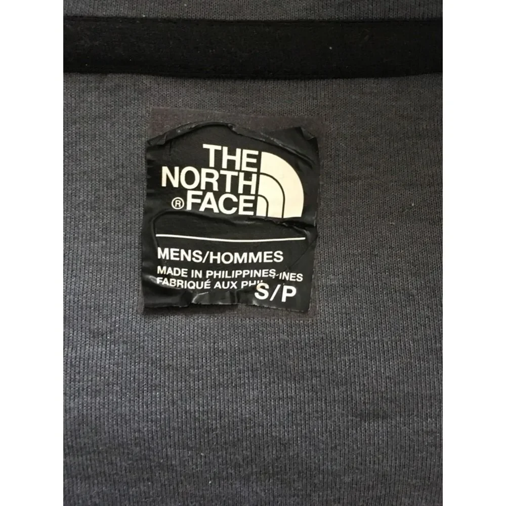 The North Face NF0A2TDC Thermal 3D Full Zip Hooded Jacket Mens Sz S Gray & Black